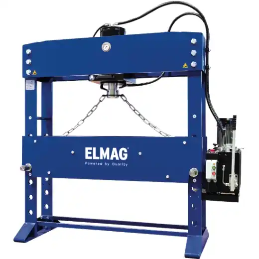 Mega-Angebot ELMAG Hydraulische Werkstattpresse XL - PREMIUM WPMEH 160/2 (D=1500mm)