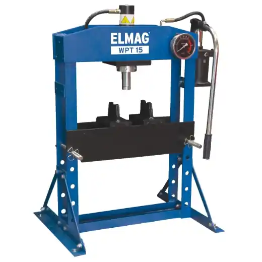 ELMAG Hydraulische Werkstattpresse 15 Tonnen - Tischmodell Nur Heute