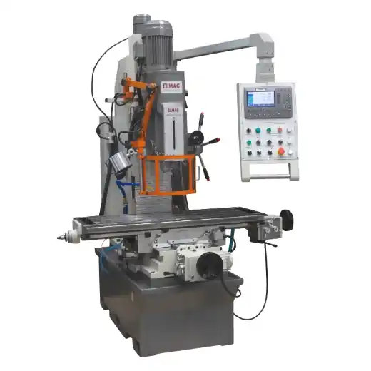 Abverkauf ELMAG Getriebe Bohr- und Fräsmaschine - Modell GBFM 50 GAL inkl. 3-Achs-