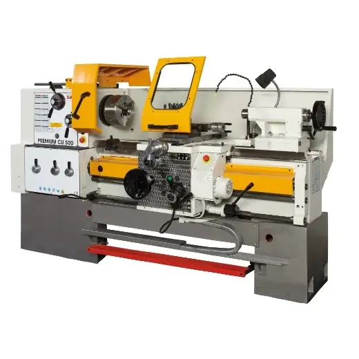 Versand Am Gleichen Tag ELMAG Universal-Drehmaschine - PREMIUM CU 500 - Spitzenweite 1000mm