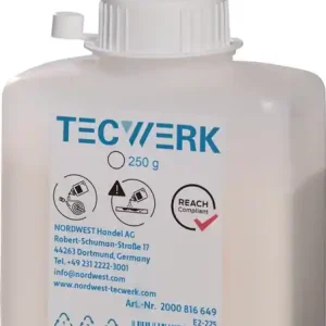 Schlagschnurkreide 250g weiß Ku.-Flasche TECWERK Direkt Vom Hersteller