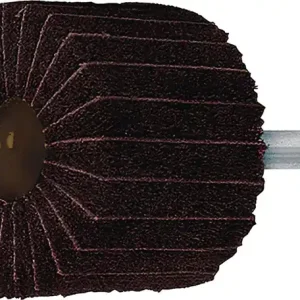 Preis Gesenkt Fächerschleifer Ø50xH30mm K.100/AFINE Kombi Vlies/Korund Schaft-D.6mm TECWERK