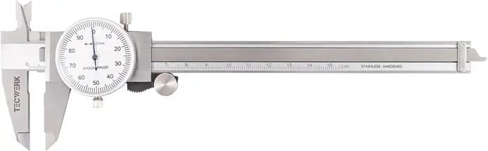 Meistverkauft Uhrmessschieber DIN 862 150mm Zeigerumdr.1mm TECWERK