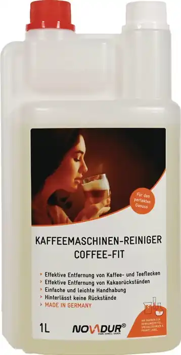 Markenprodukt Kaffeemaschinenreiniger Coffee Fit 1l NOVADUR VE: 10 Stück