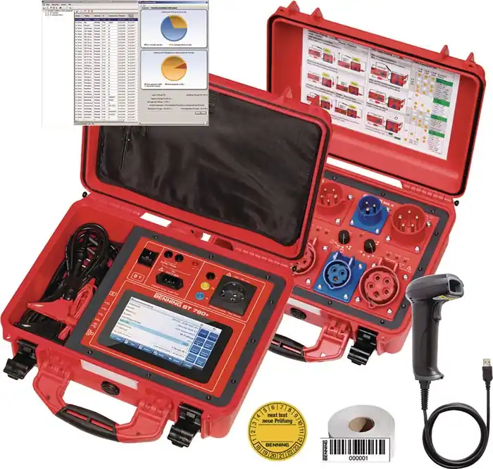 Günstig Gerätetester-Set ST 760+ SET,MA 4 ST 760+ Set:MA4,Software,Zub.L475xB555xH685mm