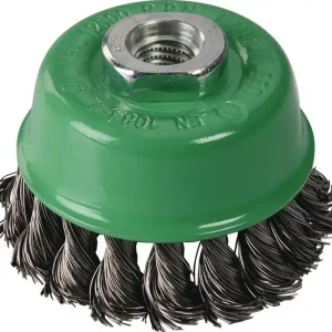 Top-Seller Topfbürste D.100mm Drahtstärke 0,5mm VA 8500min-¹ TECWERK