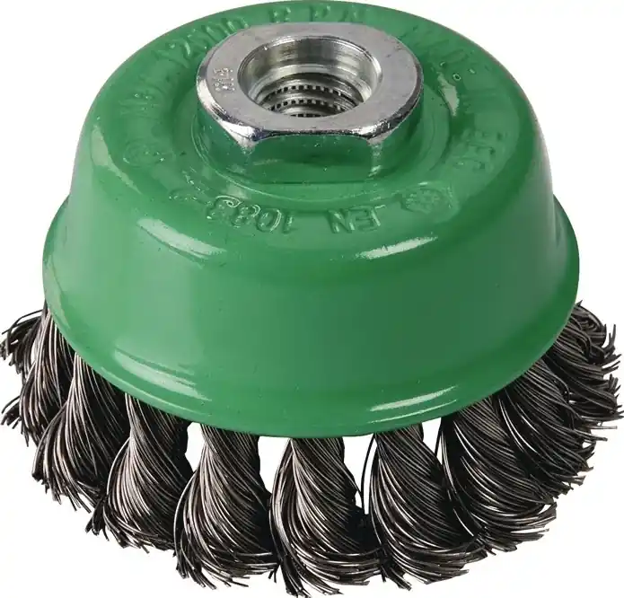 Top-Seller Topfbürste D.100mm Drahtstärke 0,5mm VA 8500min-¹ TECWERK