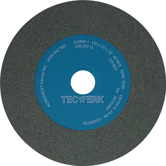 Top-Seller Schleifbockscheibe Ø200xB25x32mm 80 Form A SCg TECWERK