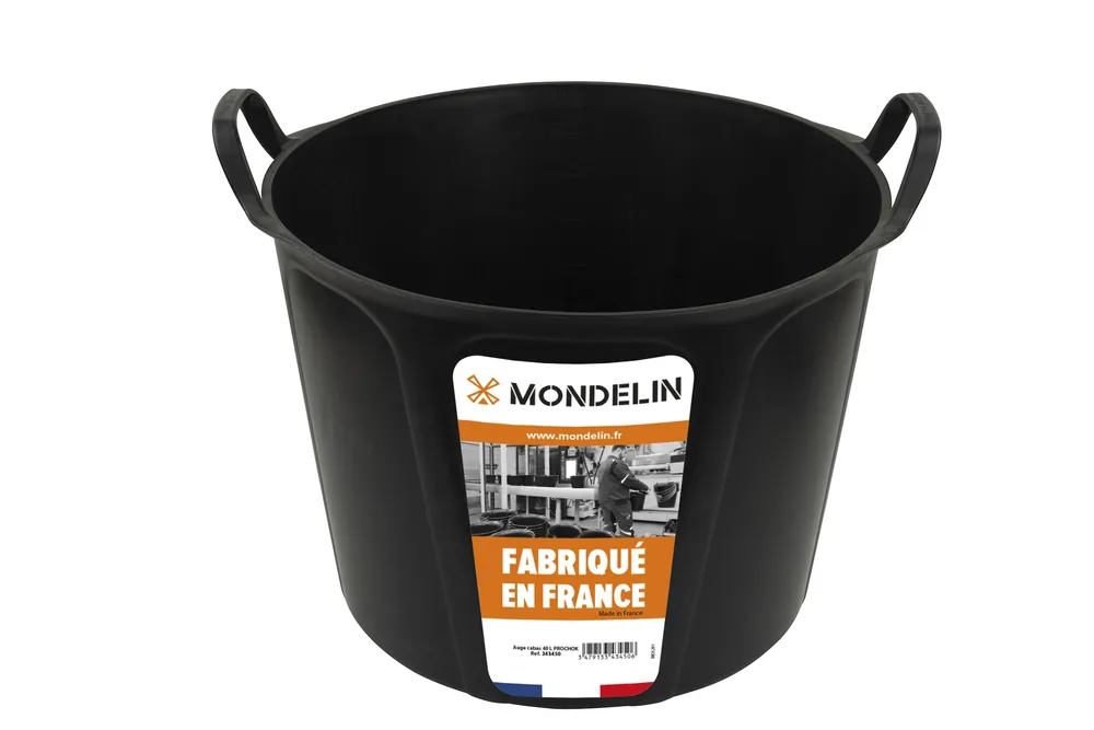 MONDELIN Prochok flexibler Eimer – 1,6 kg – 40L Volumen – Sehr belastbar & leicht Highlight