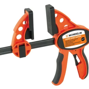 MONDELIN Schnellspannzwinge 15 cm – 150 kg Spannkraft – Nylon-Fiberglasgehäuse Online Kaufen