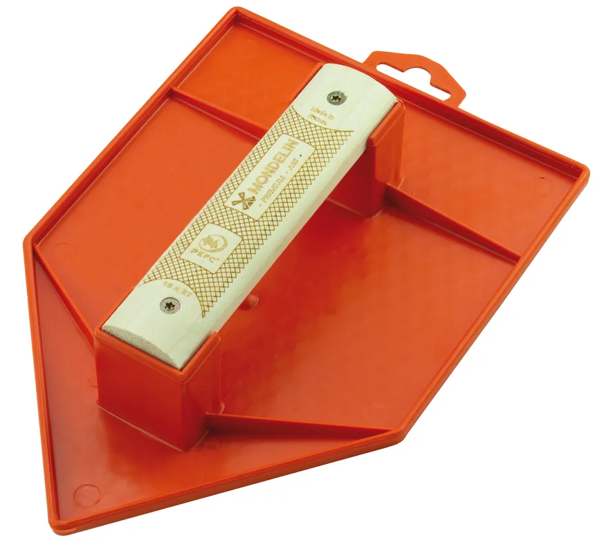 MONDELIN Reibbrett – 180 x 270 mm – ABS-Kunststoff & PEFC-Holzgriff – Schlagfest & verschleißfest Versand Am Gleichen Tag