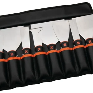 Billig MONDELIN Spachtelset 8-teilig – Nylon Griff – Edelstahlklinge, flexibel & poliert