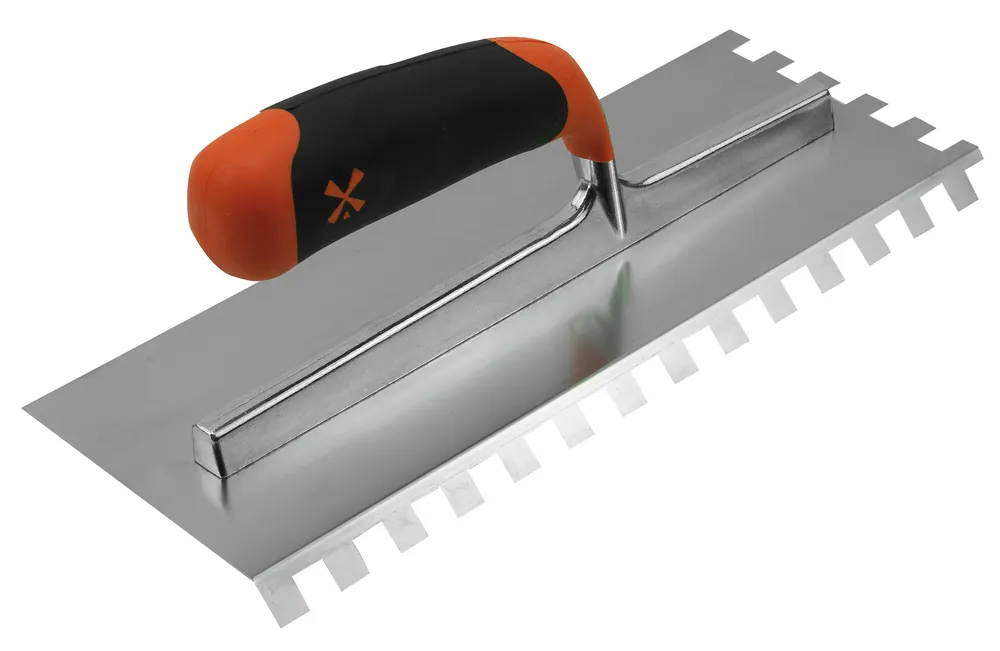 MONDELIN Kelle Edelstahl – 6 mm – Bi-Material-Griff – Ergonomisch & 45° gebogen Bestseller