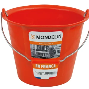 Billig MONDELIN Eimer – 12L – Prochok Material & Kunststoffgriff – Hohe Sichtbarkeit & langlebig