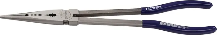 Heißes Angebot Montierzange L.280mm pol.Ku.-Überzug Spitze ger.TECWERK