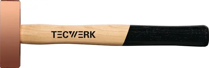 Kupferhammer Kopf-G.500g Hickory TECWERK Schnäppchen