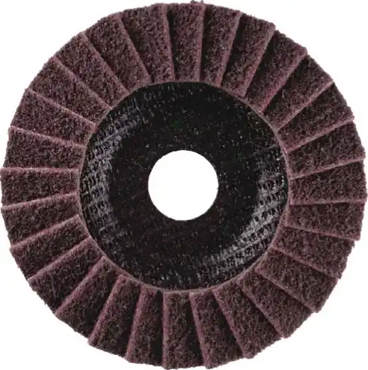 Fächerscheibe Vlies D.125mm K.180 VA,STA Ausf.mittel TECWERK VE: 5 Stück Versand Am Gleichen Tag