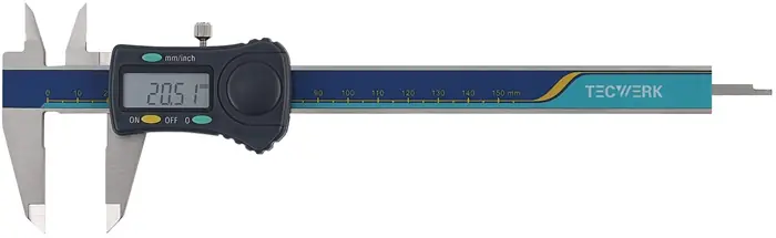 Saisonangebot Messschieber DIN 862 150mm dig.m.Schr.eck.TECWERK