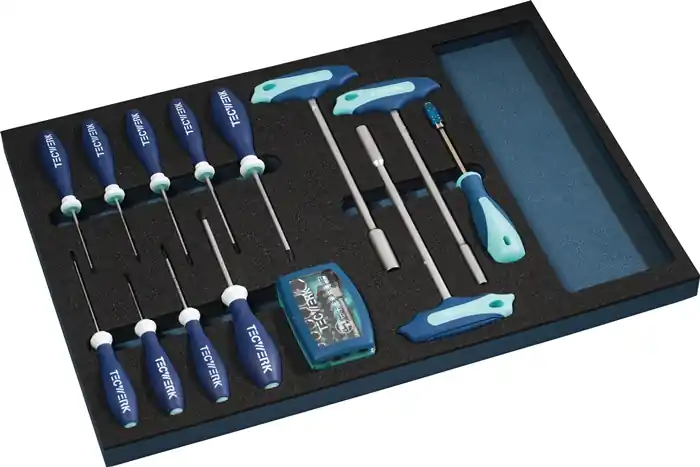 Werkzeugmodul 37-tlg.3/3-Modul Werkzeugsatz TECWERK Heißes Angebot