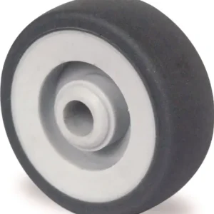 Ersatzrad D.125mm Trgf.100kg TPE grau Achs-D.8mm Nabenl.36mm TECWERK Top-Angebot