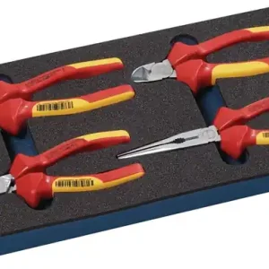 Top-Preis Werkzeugmodul 4-tlg.1/3-Modul VDE-Zangensatz TECWERK