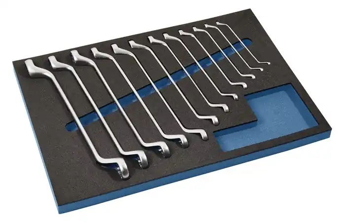 Werkzeugmodul 12-tlg.3/3-Modul Schlüsswelweiten 6x7-30x32mm TECWERK Schneller Versand