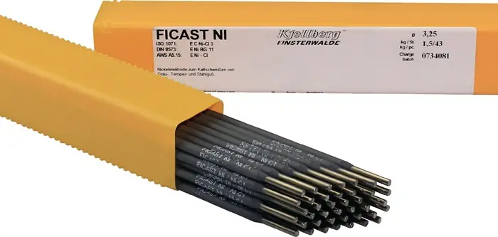 Beliebt Stabelektrode FICAST NI E C Ni Cl 3 3,25x350mm KJELLBERG VE: 1.5 Kilogramm