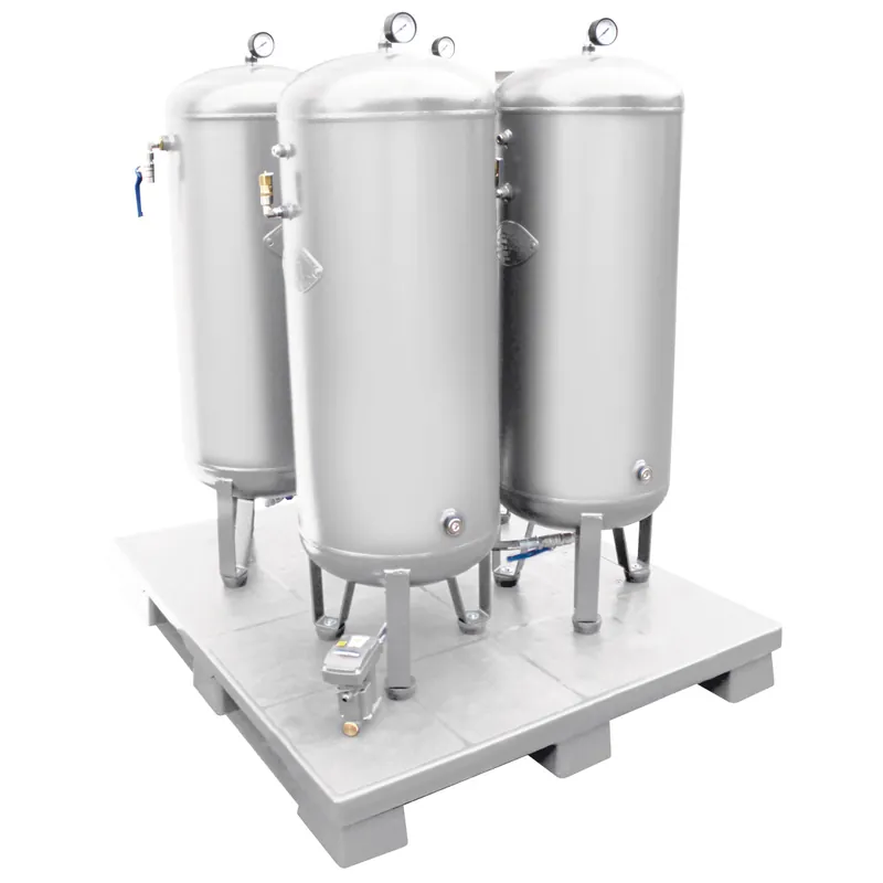 AEROTEC Kesselbatterie 4 x 90 l - 11 bar verzinkt Highlight