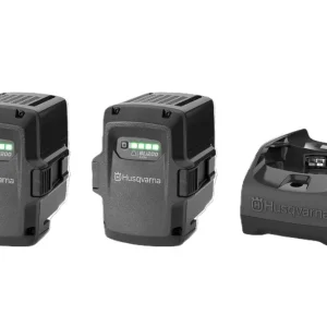 Husqvarna Akku Starter-Set - inklusive 2x Akku BLi200 und 1x Ladegerät C80 Direktkauf