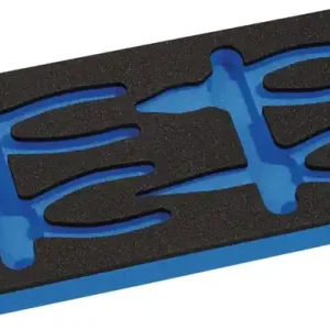 Werkzeugmodul Leereinlage 1/3-Modul 4000 871 293,4-tlg.KNIPEX Wochenendangebot