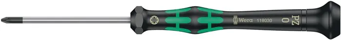 Elektronikerschraubendreher 2055 PZ ISO8764-PZ Pozidriv PZ0 Klingen-L.60mm rd. Direktkauf