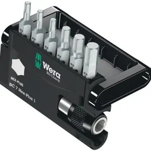 Bestseller Bitsatz 8040-6/Z Hex-Plus 7teilig Bithalter/6Sechskantbits Hex-Plus m.Bitbox
