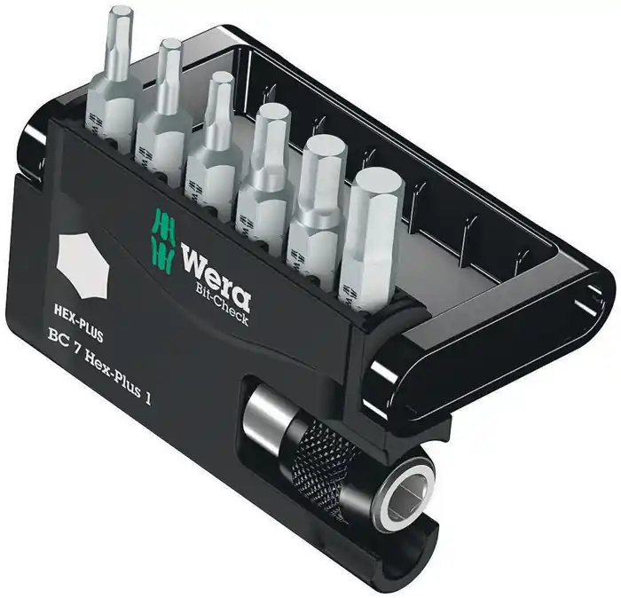Bestseller Bitsatz 8040-6/Z Hex-Plus 7teilig Bithalter/6Sechskantbits Hex-Plus m.Bitbox
