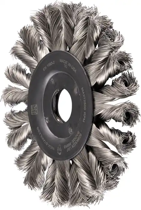 Rundbürste POS COMBITWIST D.125mm Bohr.Edelstahldraht (INOX) 0,35mm Angebot