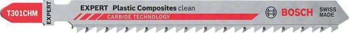 Highlight Stichsägeblatt Plastic Composites T301CHM Gesamt-L.117mm Zahnt.3,3mm 3 St./Karte