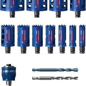Lochsägen-Set EXPERT Multi Material 20/22/25/32/35/40/44/51/60/68/76mm Neu Im Sortiment
