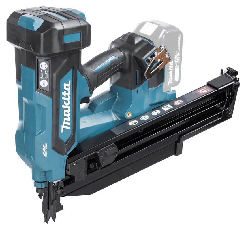 Makita 18V Akku-Streifennagler DBN901ZK Solo im Koffer - 50-90 mm - Rundnägel Preisknaller