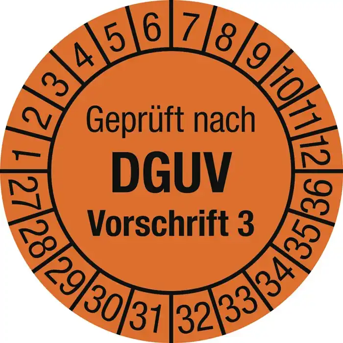 Top-Angebot Mehrjahresprüfplakette D.30mm J.2027-2036 Folie Btl.a 100 St.