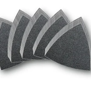 FEIN Schleifblatt-Set je 10Stück Korn 60/80/120/180/240 ungelocht Klett Sonderangebot