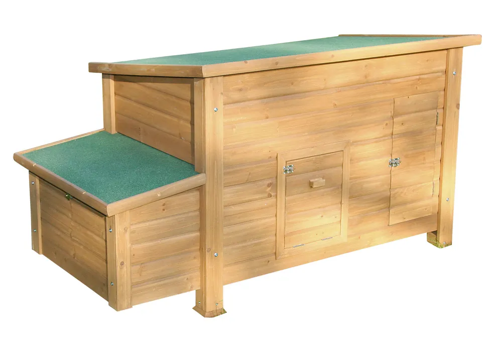 Kerbl Hühnerstall FLORENTINA 146 x 74 x 80 cm Schneller Versand