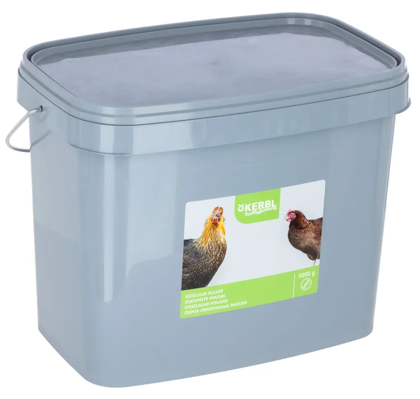 Kerbl Kieselgur Pulver, 5kg Eimer Finale Aktion