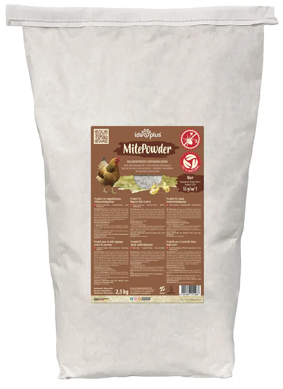 IdaPlus® IdaPlus MitePowder, 2,5 kg Neuheit