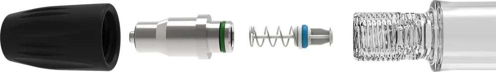 Highlight HSW Eco Matic 10 ml Schlauch Version Drencher, 0,5ml-Teilung