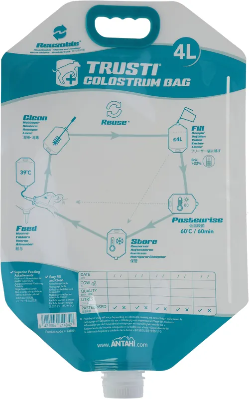 Aktuell Antahi Trusti Colostrum Bag 4L 10 Stück