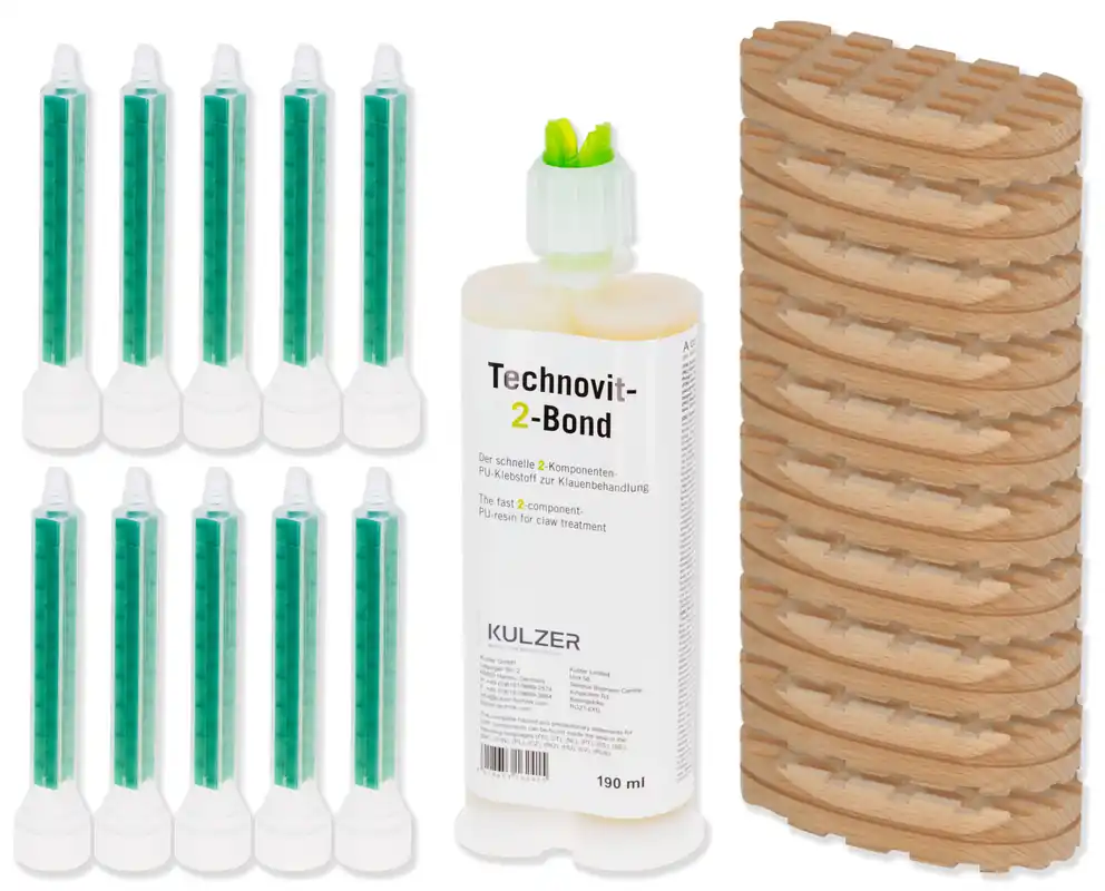 Technovit 2-Bond Set, ohne Dosierpistole, 10 Anwendungen Schneller Versand