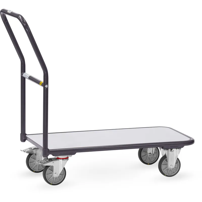 fetra ESD-Magazinwagen pulverbeschichtet schiefergrau RAL 7015 elektrisch leitfähig Tragkraft 300 kg Neue Ware