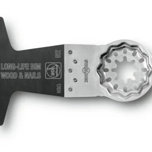 Nur Heute FEIN E-Cut Bi-Metall Sägeblatt mit TiN-Beschichtung - Breite 65 mm - Länge 50 mm - Starlock - 5 Stück