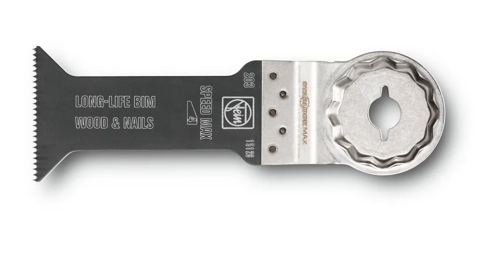Letzte Chance FEIN E-Cut Bi-Metall Sägeblatt mit TiN-Beschichtung - Breite 42 mm - Länge 78 mm - StarlockMax - 5 Stück