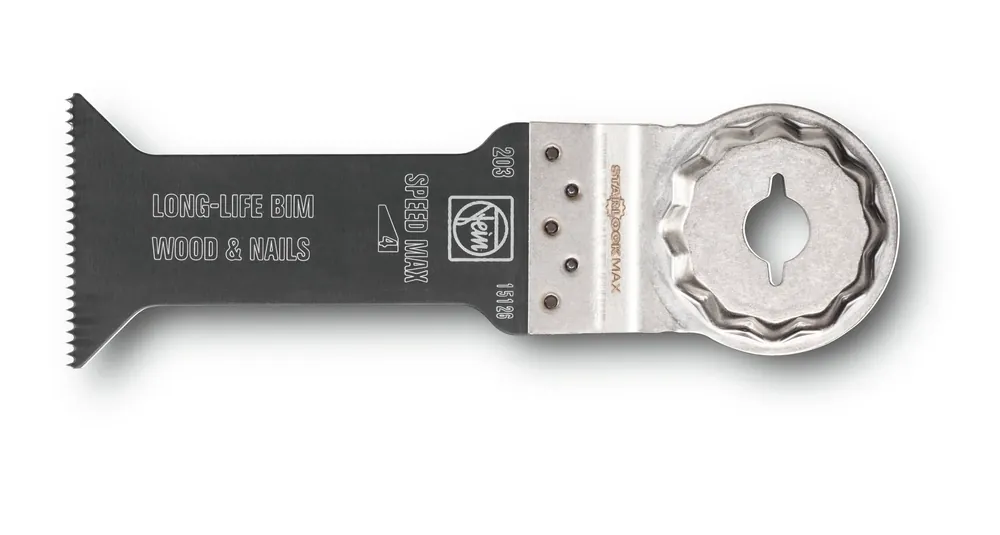 FEIN E-Cut Bi-Metall Sägeblatt mit TiN-Beschichtung - Breite 42 mm - Länge 78 mm - StarlockMax - 10 Stück Geprüft