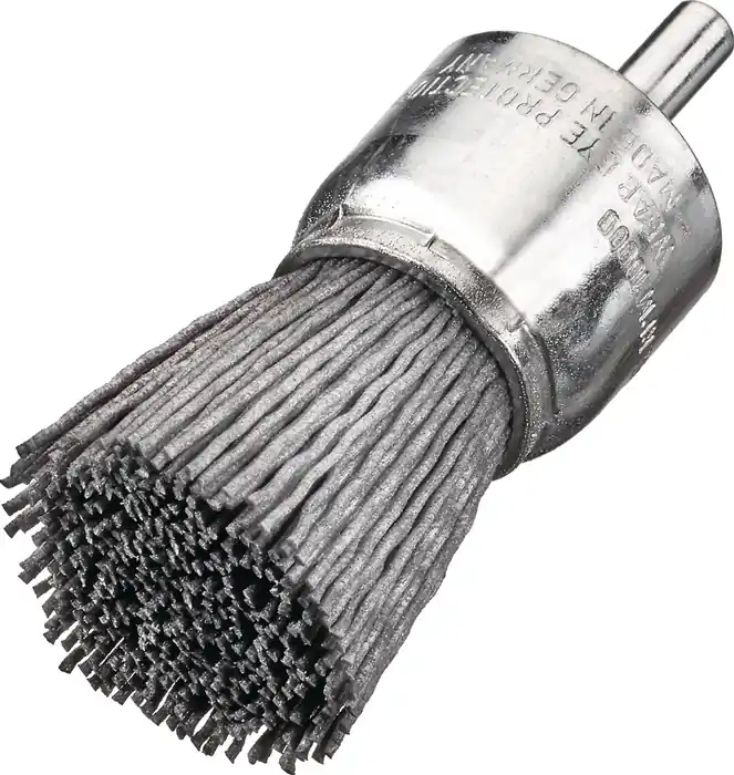 Rundbürste SPBK Schaft 6mm Drahtstärke 1,00mm SIC PA6 K180 K.K180 23mm VE: 10 Stück Knallerangebot